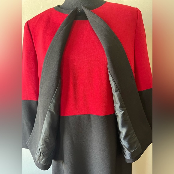 Kasper 2 pc suit Dress w/ Jacket, size 10, like new - Picture 6 of 7